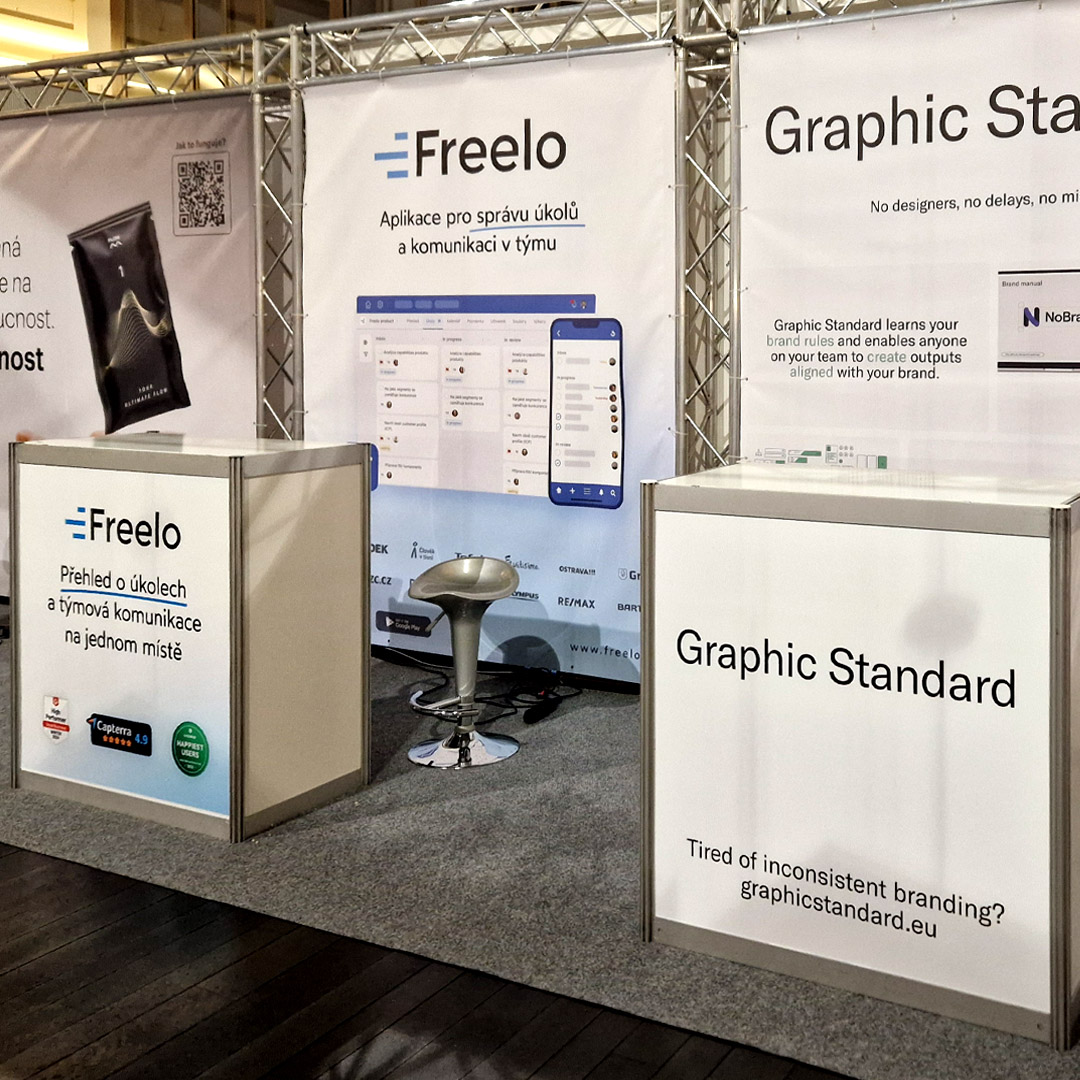 Prezentační pulty - Týden inovací 2025