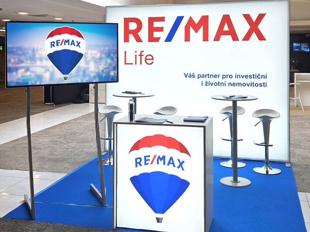 prezentační stánek Remax