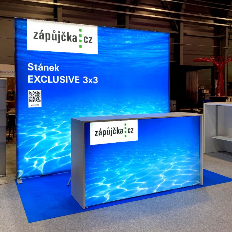 prezentační stánek EXCLUSIVE 3x3